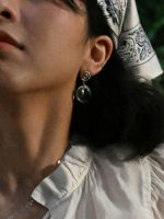 Starrybead Clear Quartz "Inner Light" Spiritual Energy Earrings for Clarity and Protection