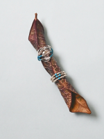 Starrybead Clear Quartz & Turquoise Healing Ring | Spiritual Jewelry for Calm, Protection & Inner Flow