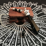 Starrybead Obsidian Pendulum – Healing Black Obsidian Natural Stone Dowsing Tool for Protection & Grounding