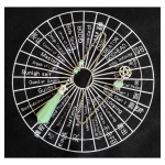 Starrybead Aventurine Crystal Pendulum – Healing Green Aventurine Dowsing Tool for Luck & Prosperity