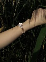 Starrybead Smoky Quartz & Clear Quartz Healing Bracelet | Energy Healing Jewelry for Grounding & Clarity