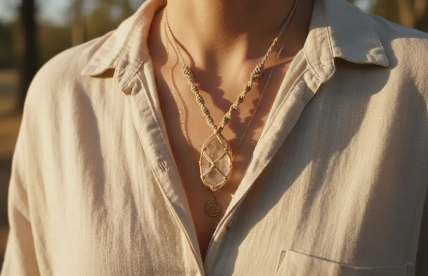Macrame Crystal Necklace: What It Is & Why It Works