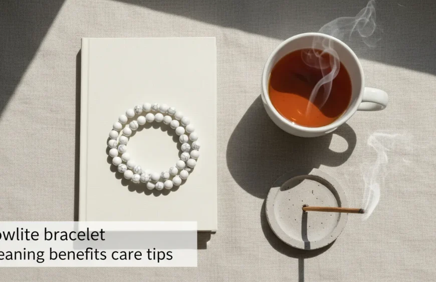 Howlite Bracelet Guide: Meaning, Benefits, and Care Tips