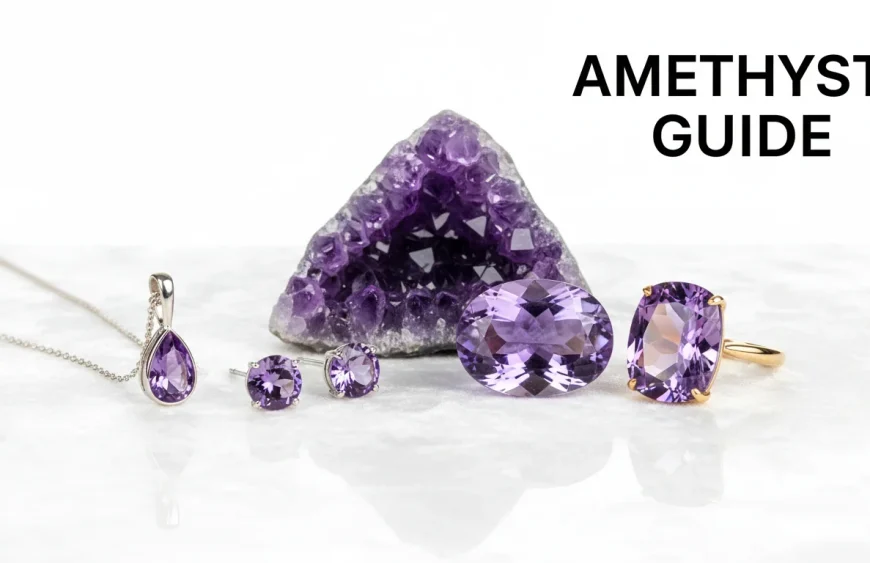 Feb Birthstone Guide: Amethyst Meaning, Colors, Quality Tips & Jewelry Ideas