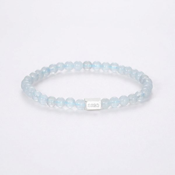 Grounding Courage: Natural Golden Tiger Eye & S925 Silver Cube Bracelet