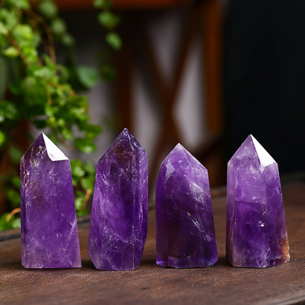 Starrybead Amethyst Crystal Prism