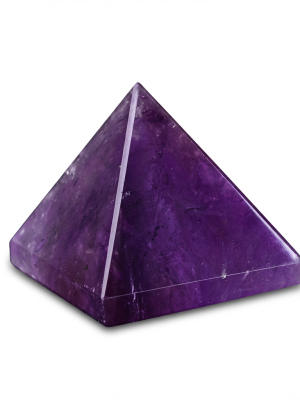 Starrybead Amethyst Crystal Pyramid