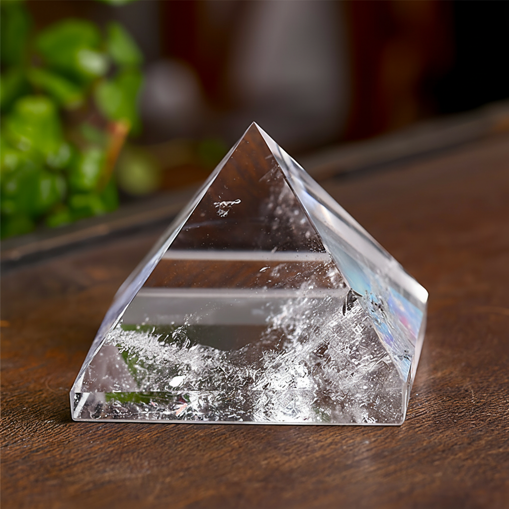 Starrybead Clear Quartz Crystal Pyramid