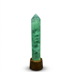 Starrybead Green Fluorite Crystal Prism