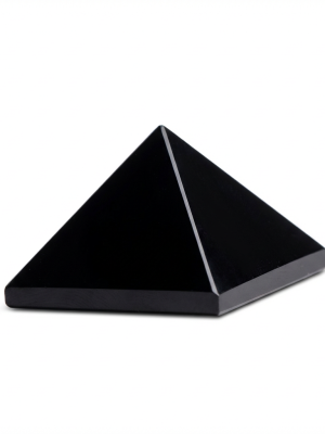 Starrybead Black Obsidian Crystal Pyramid