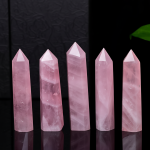 Starrybead Rose Quartz Crystal Prism