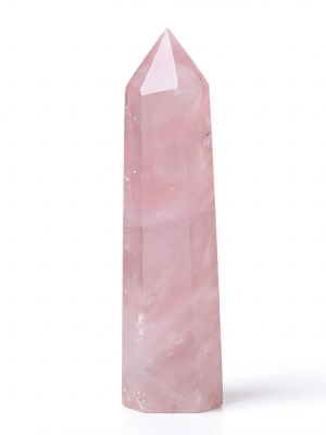 Starrybead Rose Quartz Crystal Prism