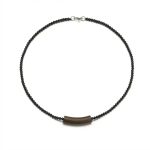 Grounding Zen: Natural Agarwood & Black Onyx Protection Necklace