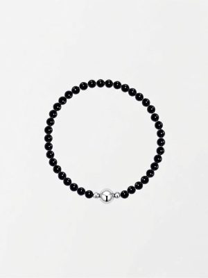 Timeless Protection: Natural Black Agate Minimalist Healing Necklace