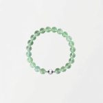 Serene Clarity: Natural Green Fluorite Healing Bracelet