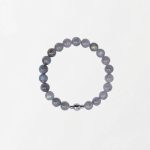 Mystical Serenity: Natural Grey Moonstone Healing Bracelet