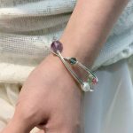 Ethereal Bubble Dream: Natural Multi-Gem & Pearl Healing Bracelet