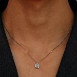 Ethereal Inspiration: Natural Opal & 925 Sterling Silver Unisex Pendant Necklace