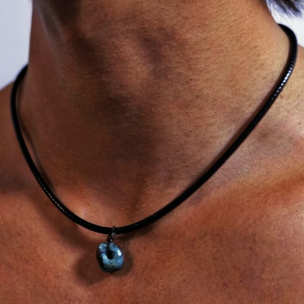 Ancient Wisdom: Natural Raw Turquoise & 925 Silver Protection Necklace