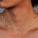 Radiant Abundance: Natural Irregular Citrine & S925 Silver Beaded Necklace