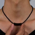 Grounding Zen: Natural Agarwood & Black Onyx Protection Necklace