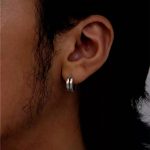 Timeless Clarity: S925 Sterling Silver Double Layer Huggie Earrings