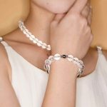 Luminous Clarity: Natural White Crystal (Clear Quartz) Healing Bracelet