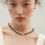 Timeless Protection: Natural Black Agate Minimalist Healing Necklace