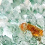 Prosperous Growth: Green Phantom Quartz & Citrine Crystal Cluster Ornament