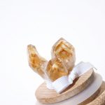 Radiant Abundance: Natural Citrine, Amethyst & Clear Quartz Energy Dome