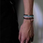 Grounding Courage: Natural Golden Tiger Eye & S925 Silver Cube Bracelet