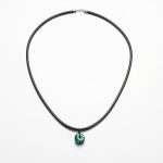 Ancient Wisdom: Natural Raw Turquoise & 925 Silver Protection Necklace