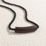Grounding Zen: Natural Agarwood & Black Onyx Protection Necklace