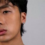 Protective Serenity: Natural Raw Turquoise & 925 Silver Tibetan Hoop Earrings