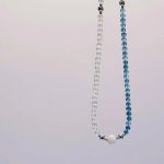 Pure Harmony: Natural Hetian White Jade & Silver Connector Charm