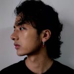 Vitality & Protection: Natural Cinnabar & S925 Sterling Silver Drop Hoop Earrings