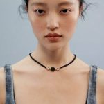 Protective Serenity: Natural Black Agate, Aquamarine & Silver Sheen Obsidian Healing Necklace