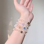 Pure Serenity: Natural Aquamarine & Clear Quartz Healing Bracelet