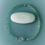 Serene Clarity: Natural Green Fluorite Healing Bracelet