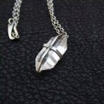Radiant Clarity: Raw Herkimer Diamond & Silver 'Apocalyptic Glimmer' Necklace