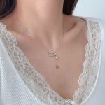 Enchanting Hope: Natural Aquamarine & Zircon Wishing Bottle Necklace