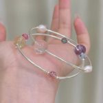 Ethereal Bubble Dream: Natural Multi-Gem & Pearl Healing Bracelet