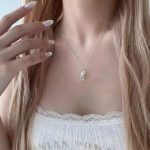 Pure Manifestation: Natural Clear Quartz & Freshwater Pearl 'Wishing Tower' Necklace