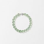Serene Clarity: Natural Green Fluorite Healing Bracelet