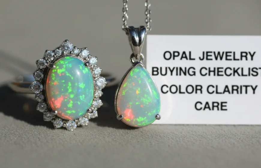 Opal Jewelry Buying Checklist: Color, Clarity, Care