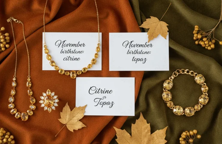Birthstone Month of November: Citrine vs Topaz Compared