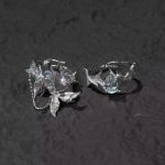 Deep Soul: Whale Fall Sterling Silver & Aquamarine Open Ring