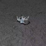 Deep Soul: Whale Fall Sterling Silver & Aquamarine Open Ring