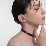 Transformative Wisdom: Sterling Silver & Zircon Serpent Ear Cuff