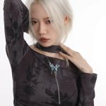 Ethereal Metamorphosis: Interchangeable Butterfly Cage S925 Silver Lariat Necklace